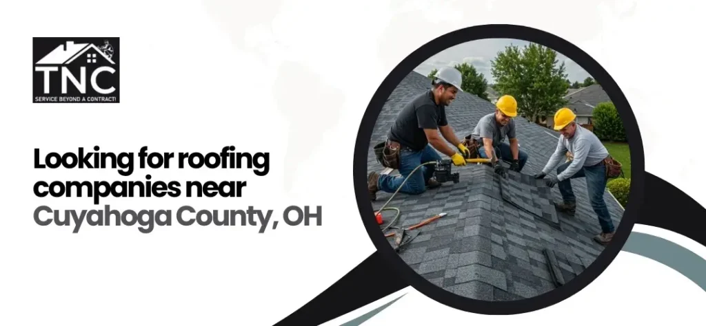 Looking for Roofing Companies Near Cuyahoga County, OH? Trust Town n Country General Contractors