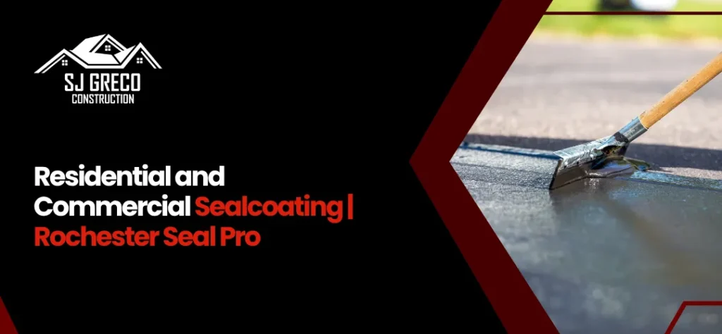 residential and commercial sealcoating in Rochester