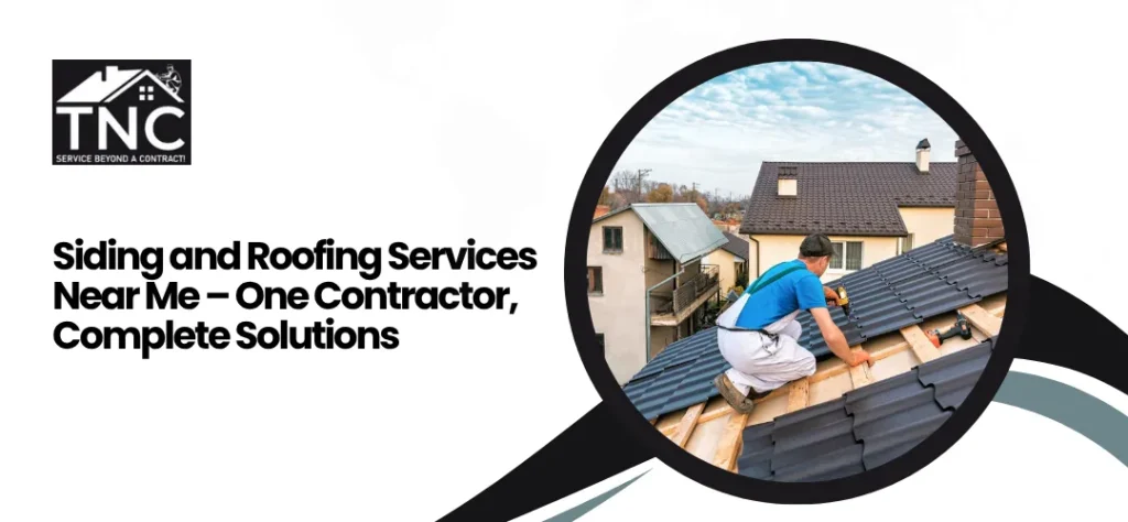 Siding and Roofing Services Near Me
