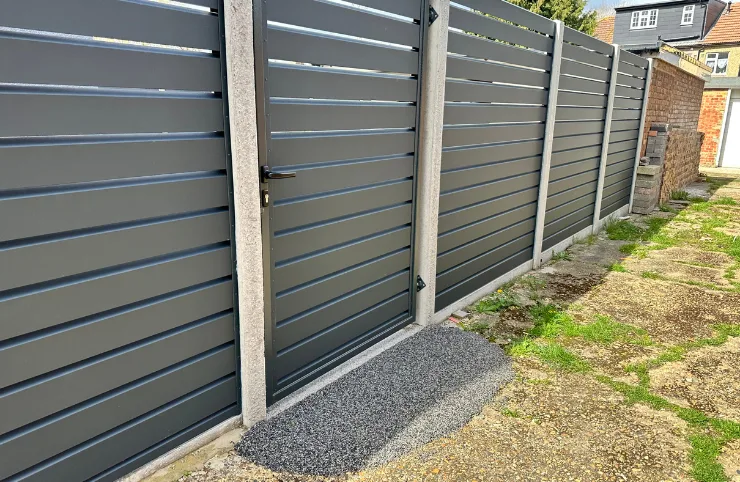 Fence installation