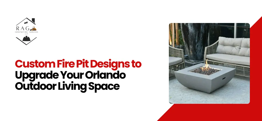 custom fire pit installation Orlando, FL