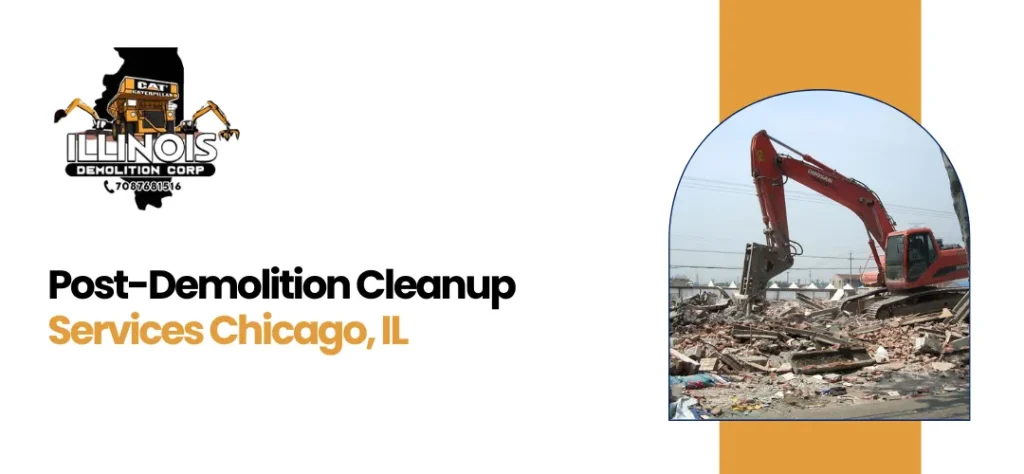 Post-demolition cleanup services