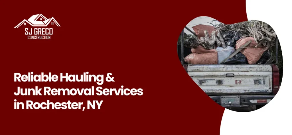 Junk removal Rochester, NY