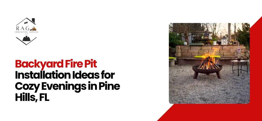 backyard fire pit installation Pine Hills, FL