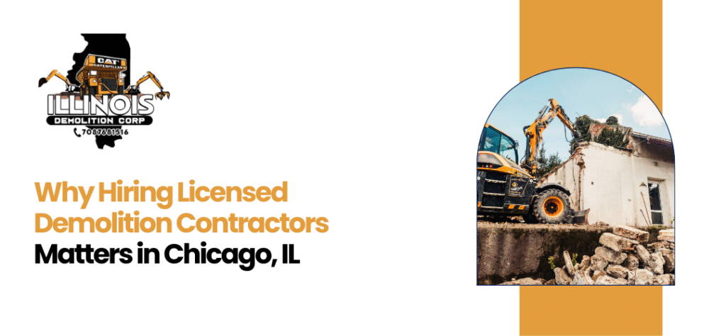 Licensed demolition contractor