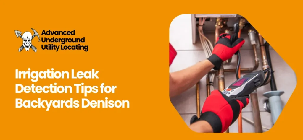 irrigation leak detection Denison, WA