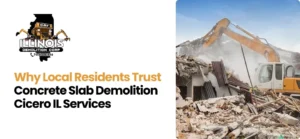 Concrete slab demolition Cicero, IL
