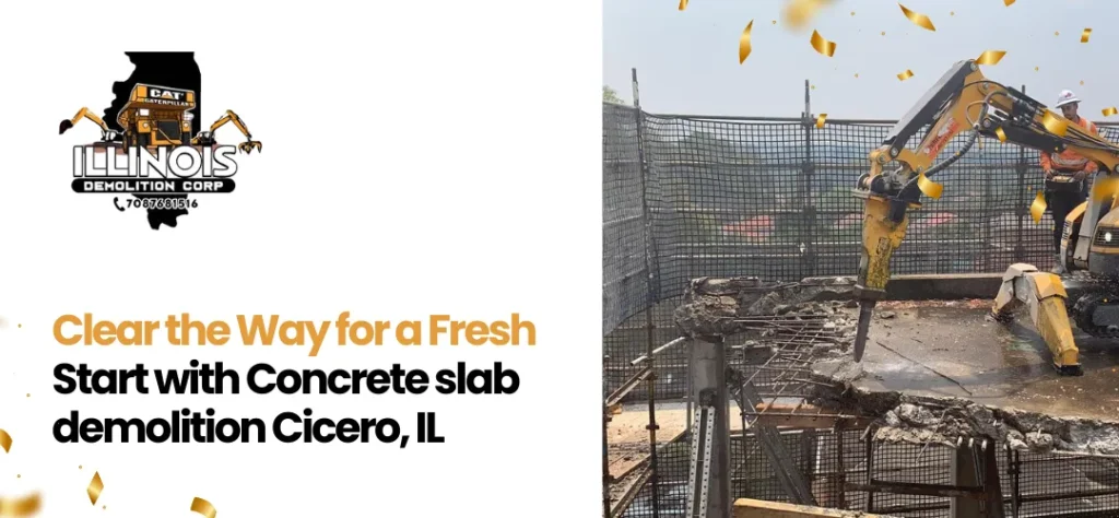 Concrete slab demolition Cicero, IL