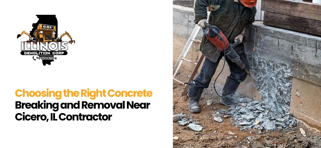 Read more about the article Right Concrete Breaking and Removal Near Cicero, IL