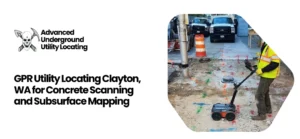 GPR Utility Locating Clayton, WA