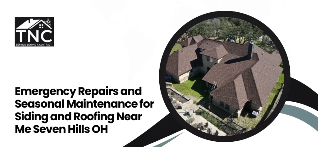 Siding and Roofing Near Me Seven Hills OH