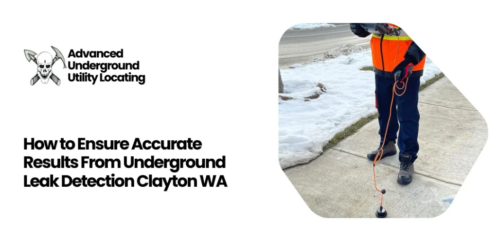 Underground Leak Detection Clayton WA