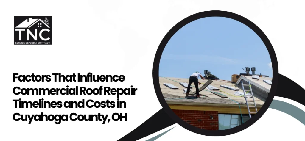 commercial roof repair near me Cuyahoga County, OH