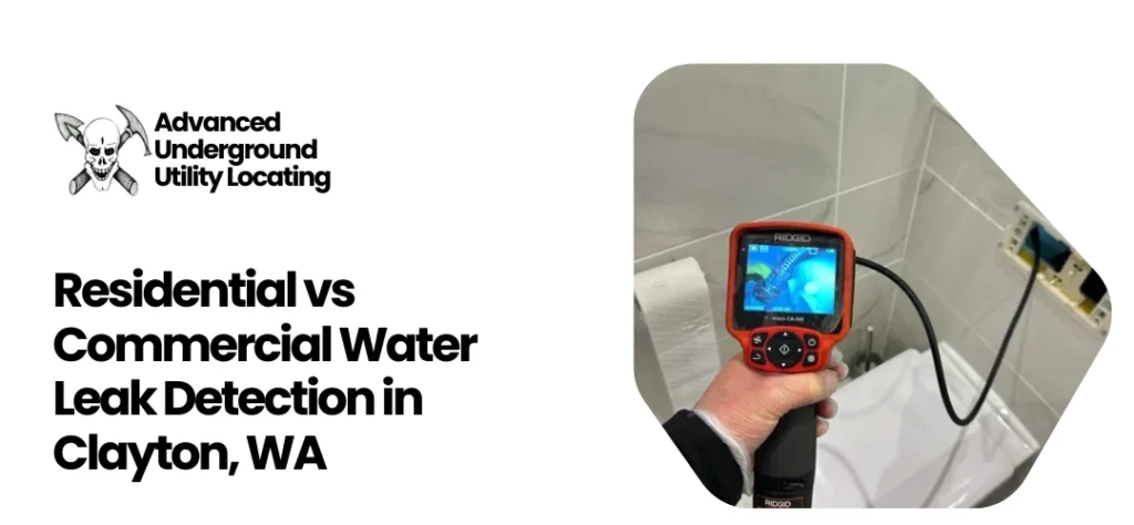 Water Leak Detection in Clayton, WA