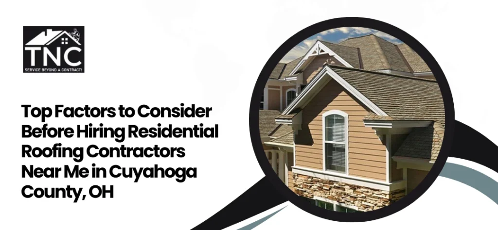 Residential Roofing Contractors Near Me in Cuyahoga County, OH