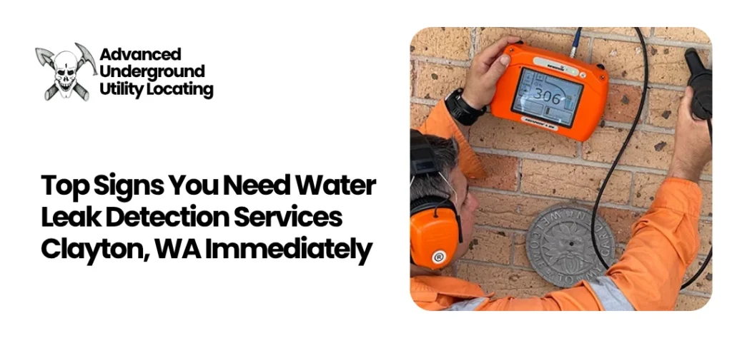 Water Leak Detection Services Clayton, WA