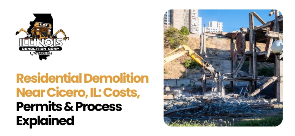 Residential Demolition Near Cicero IL