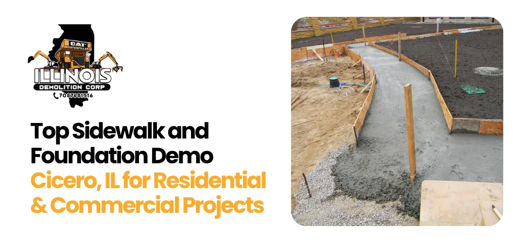 Read more about the article Top Sidewalk and Foundation Demo Cicero, IL