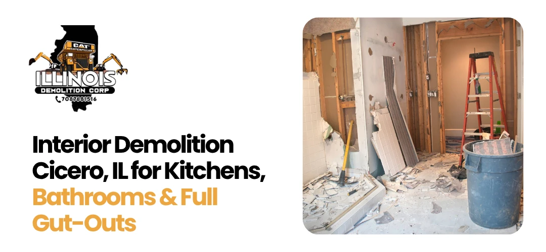 Read more about the article Interior Demolition Cicero, IL for Kitchens