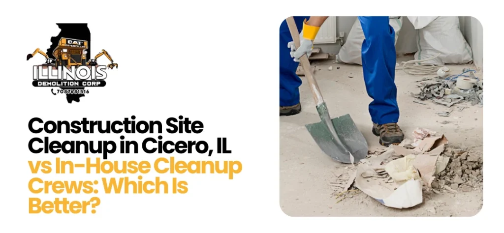 Construction Site Cleanup in Cicero, IL