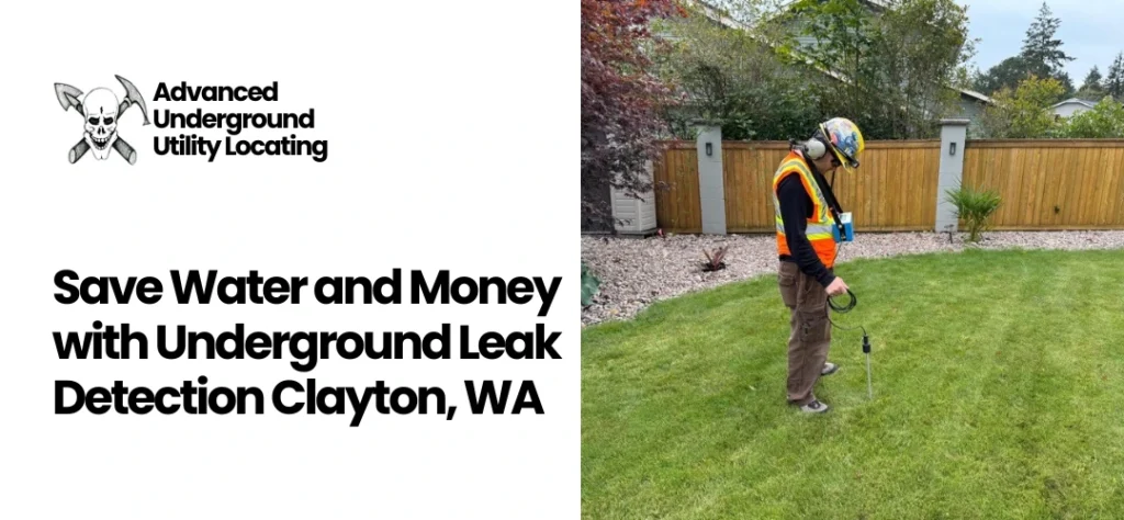 Underground Leak Detection Clayton, WA