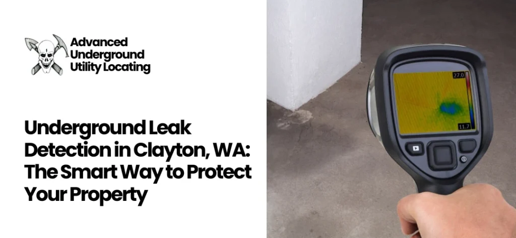 Underground Leak Detection in Clayton, WA