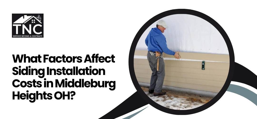 Siding Installation in Middleburg Heights OH